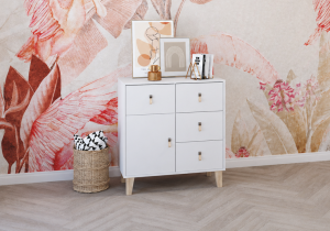 Komoda FIGO 90 cm biały