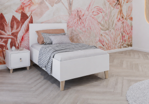 Stolik nocny FIGO biały