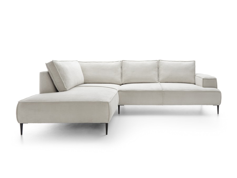 Narożnik tapicerowany OLMO L nowoczesny modern organic japandi soft loft