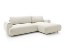 Narożnik tapicerowany POCKET M z funkcją spania z pojemnikiem nowoczesny modern organic minimalistyczny