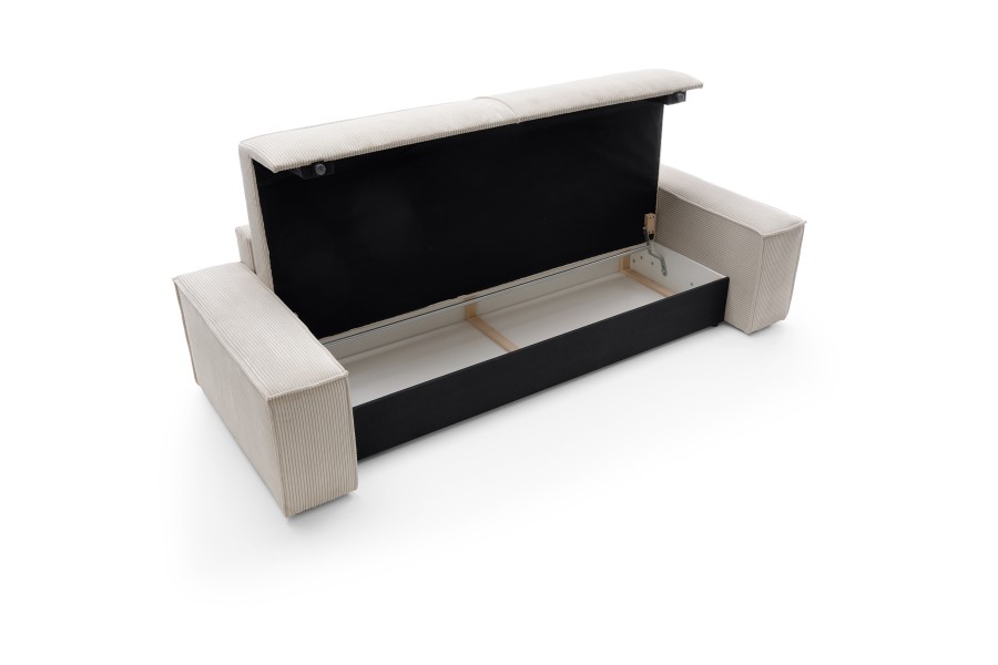 Kanapa z funkcją spania FIORD rozkładana minimalistyczna japandi modern organic