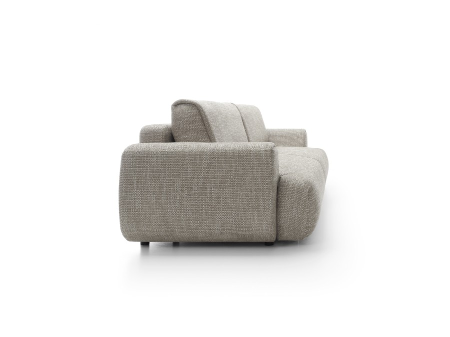 Kanapa z funkcją spania POCKET rozkładana nowoczesna japandi minimalistyczna soft modern