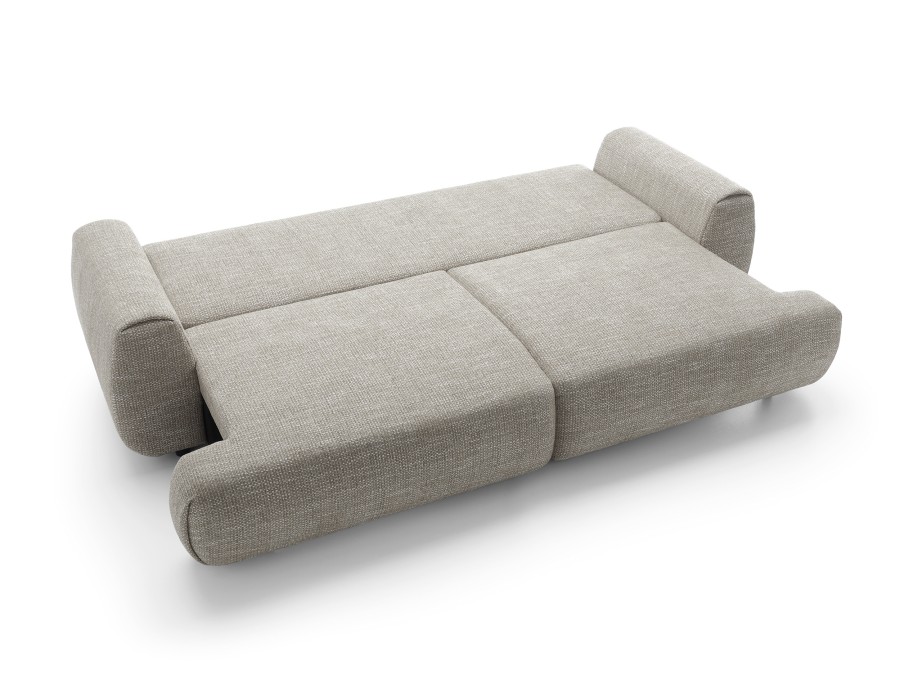 Kanapa z funkcją spania POCKET rozkładana nowoczesna japandi minimalistyczna soft modern