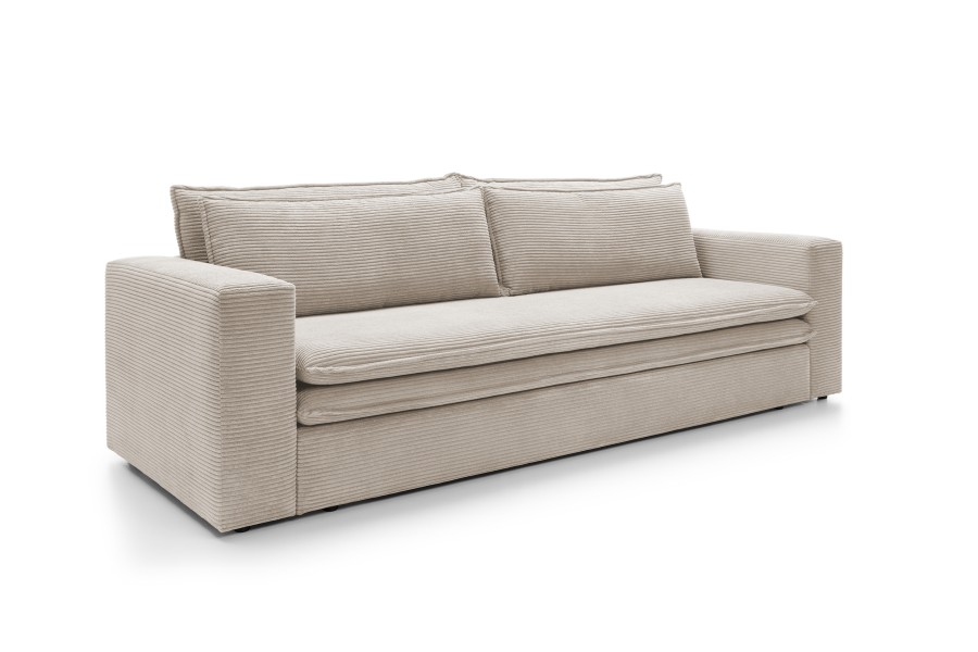 Kanapa z funkcją spania TILIA rozkładana minimalistyczna japandi modern organic