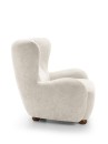 Fotel tapicerowany CIRO nowoczesny modern classic organic modern mid-century modern