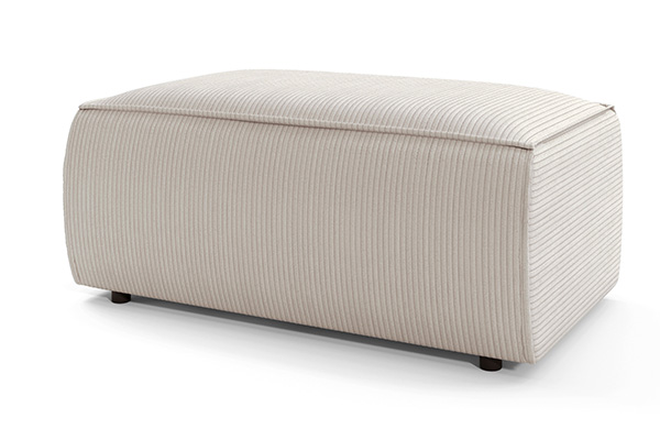 Pufa tapicerowana FIORD nowoczesna minimalistyczna soft modern