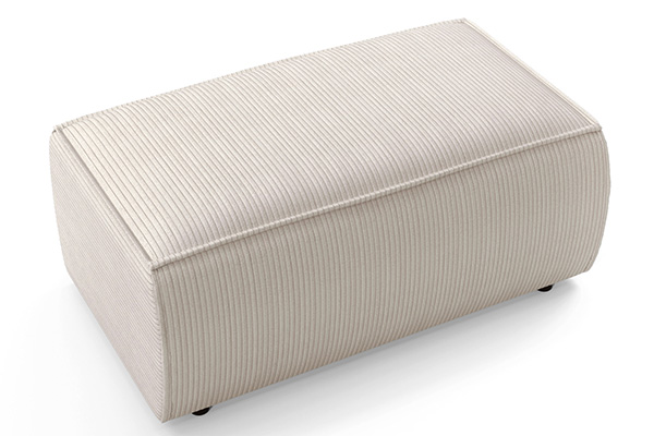 Pufa tapicerowana FIORD nowoczesna minimalistyczna soft modern