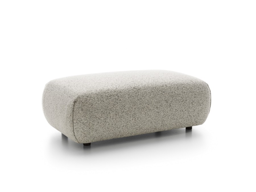 Pufa tapicerowana POCKET minimalistyczna soft modern organic modern