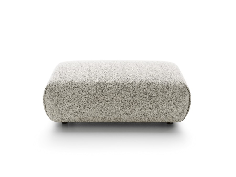 Pufa tapicerowana POCKET minimalistyczna soft modern organic modern