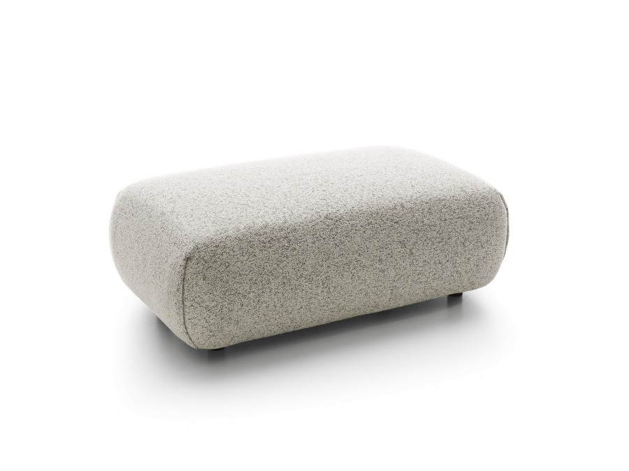 Pufa tapicerowana POCKET minimalistyczna soft modern organic modern