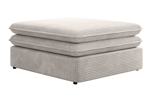 Pufa tapicerowana TILIA soft modern contemporary nowoczesna