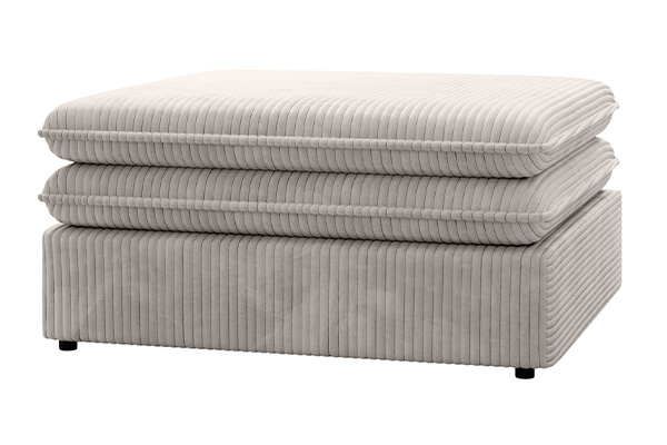 Pufa tapicerowana TILIA soft modern contemporary nowoczesna