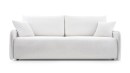 Sofa tapicerowana LINEA nowoczesna minimalistyczna skandynawska z funkcją spania z pojemnikiem
