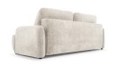 Sofa tapicerowana CARINO nowoczesna minimalistyczna soft modern z funkcją spania z pojemnikiem
