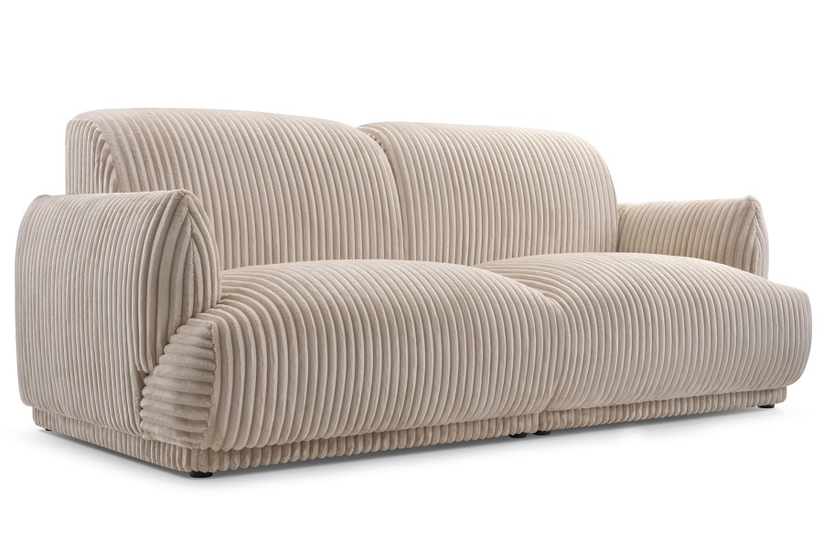 Sofa tapicerowana RICO nowoczesna minimalistyczna soft modern