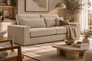 Sofa tapicerowana OTILLA nowoczesny minimalistyczny skandynawski