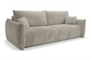 Sofa tapicerowana ALLORA nowoczesna minimalistyczna skandynawska z funkcją spania z pojemnikiem