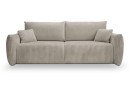 Sofa tapicerowana ALLORA nowoczesna minimalistyczna skandynawska z funkcją spania z pojemnikiem