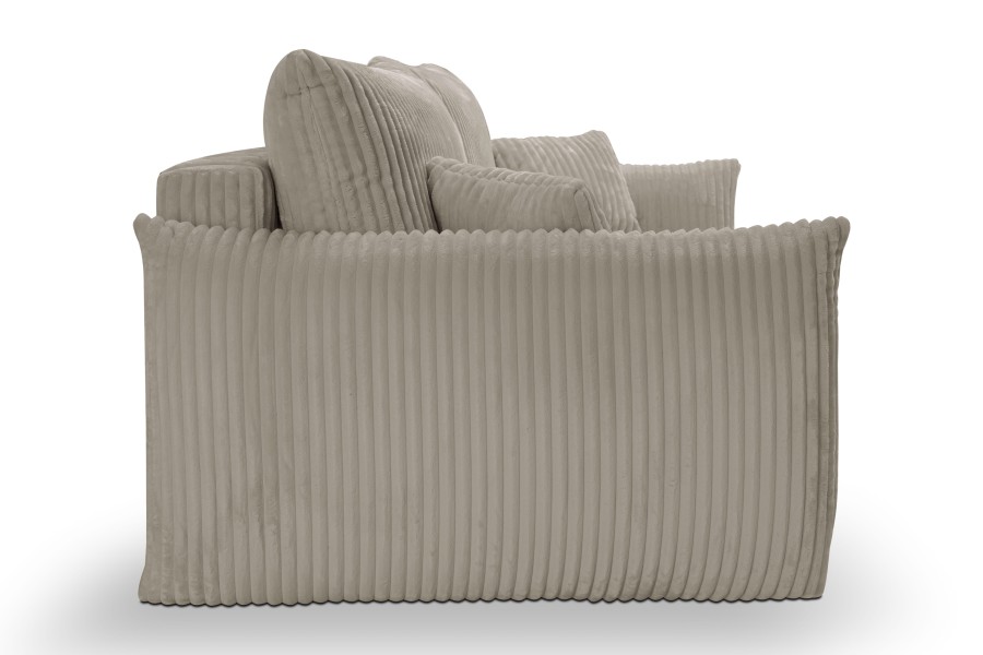 Sofa tapicerowana ALLORA nowoczesna minimalistyczna skandynawska z funkcją spania z pojemnikiem