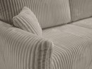 Sofa tapicerowana ALLORA nowoczesna minimalistyczna skandynawska z funkcją spania z pojemnikiem