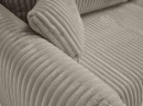 Sofa tapicerowana ALLORA nowoczesna minimalistyczna skandynawska z funkcją spania z pojemnikiem