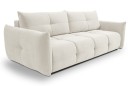 Sofa tapicerowana BASE nowoczesna contemporary skandynawska z funkcją spania z pojemnikiem