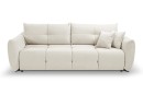 Sofa tapicerowana BASE nowoczesna contemporary skandynawska z funkcją spania z pojemnikiem