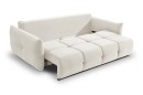 Sofa tapicerowana BASE nowoczesna contemporary skandynawska z funkcją spania z pojemnikiem
