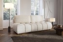 Sofa tapicerowana MOKO nowoczesna minimalistyczna japandi z funkcją spania z pojemnikiem