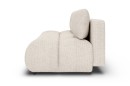 Sofa tapicerowana MOKO nowoczesna minimalistyczna japandi z funkcją spania z pojemnikiem