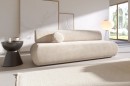 Sofa tapicerowana PUENTE nowoczesna minimalistyczna organiczna japandi z funkcją spania z pojemnikiem