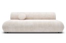 Sofa tapicerowana PUENTE nowoczesna minimalistyczna organiczna japandi z funkcją spania z pojemnikiem