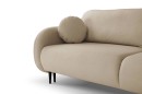 Sofa tapicerowana SOFT nowoczesna minimalistyczna skandynawska z funkcją spania z pojemnikiem