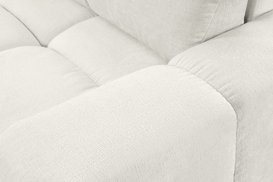 Sofa tapicerowana SOHO nowoczesna minimalistyczna skandynawska z funkcją spania z pojemnikiem