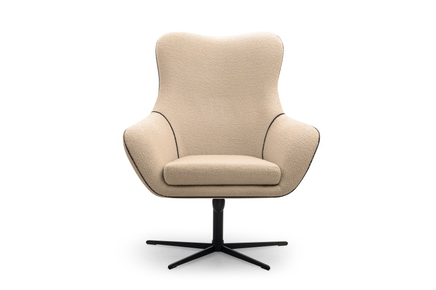 Fotel tapicerowany ELIS nowoczesny modern classic soft modern
