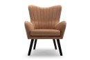 Fotel tapicerowany TED nowoczesny glamour soft modern