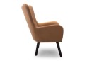 Fotel tapicerowany TED nowoczesny glamour soft modern