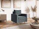 Fotel tapicerowany COMFORT nowoczesny minimalistyczny skandynawski