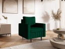 Fotel tapicerowany COMFORT nowoczesny minimalistyczny skandynawski