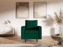 Fotel tapicerowany COMFORT nowoczesny minimalistyczny skandynawski