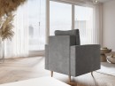 Fotel tapicerowany COMFORT nowoczesny minimalistyczny skandynawski