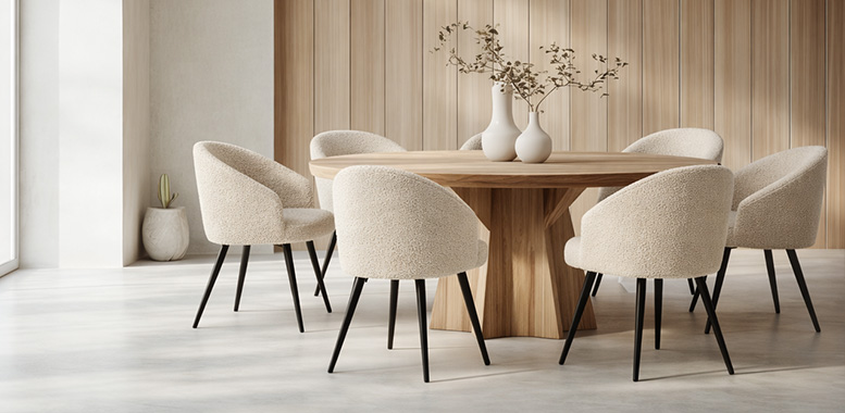 Jak wybrać krzesło tapicerowane do salonu? Kompletny przewodnik 2026